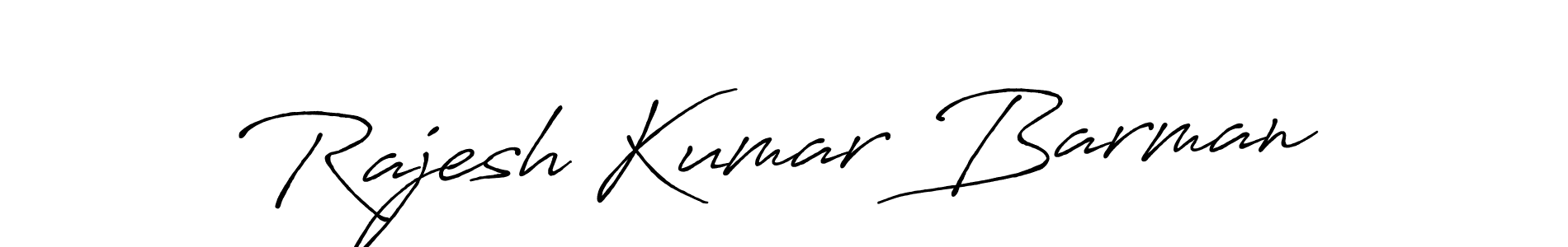 How to make Rajesh Kumar Barman signature? Antro_Vectra_Bolder is a professional autograph style. Create handwritten signature for Rajesh Kumar Barman name. Rajesh Kumar Barman signature style 7 images and pictures png