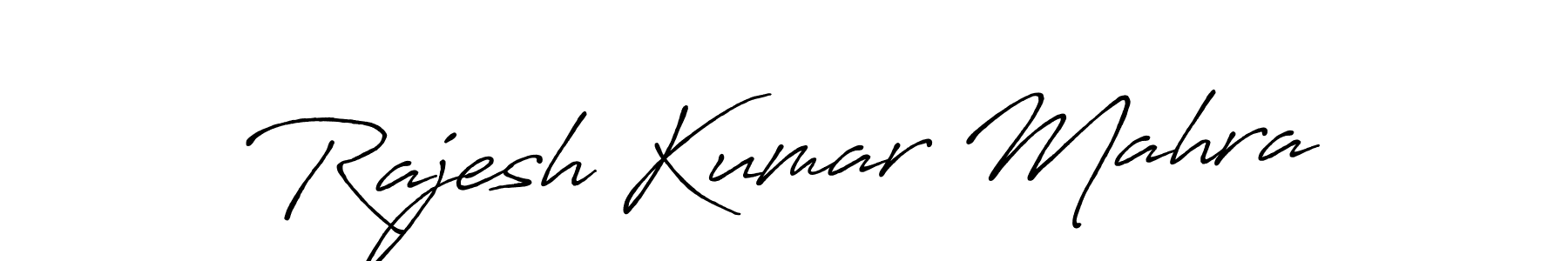 Make a short Rajesh Kumar Mahra signature style. Manage your documents anywhere anytime using Antro_Vectra_Bolder. Create and add eSignatures, submit forms, share and send files easily. Rajesh Kumar Mahra signature style 7 images and pictures png