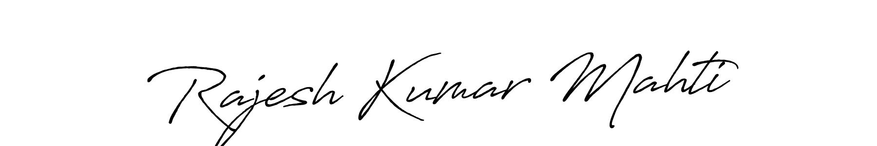 Also You can easily find your signature by using the search form. We will create Rajesh Kumar Mahti name handwritten signature images for you free of cost using Antro_Vectra_Bolder sign style. Rajesh Kumar Mahti signature style 7 images and pictures png