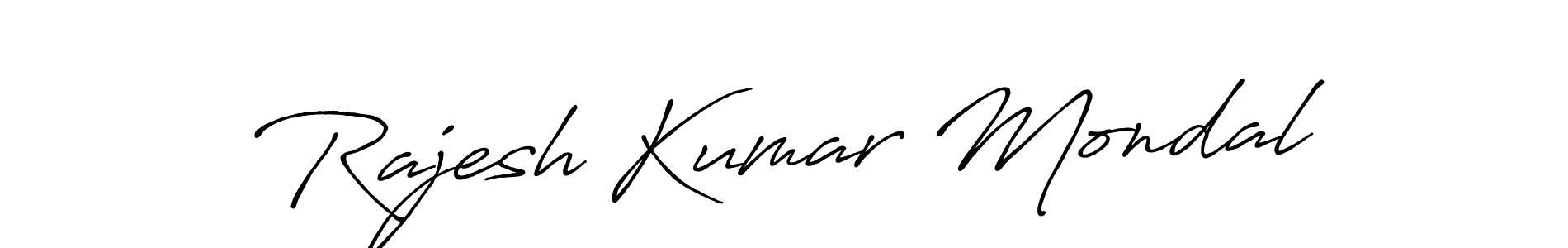 You should practise on your own different ways (Antro_Vectra_Bolder) to write your name (Rajesh Kumar Mondal) in signature. don't let someone else do it for you. Rajesh Kumar Mondal signature style 7 images and pictures png