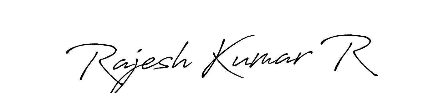 Here are the top 10 professional signature styles for the name Rajesh Kumar R. These are the best autograph styles you can use for your name. Rajesh Kumar R signature style 7 images and pictures png