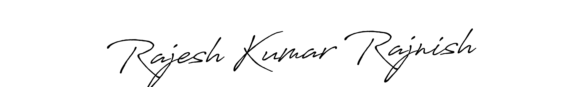 How to Draw Rajesh Kumar Rajnish signature style? Antro_Vectra_Bolder is a latest design signature styles for name Rajesh Kumar Rajnish. Rajesh Kumar Rajnish signature style 7 images and pictures png
