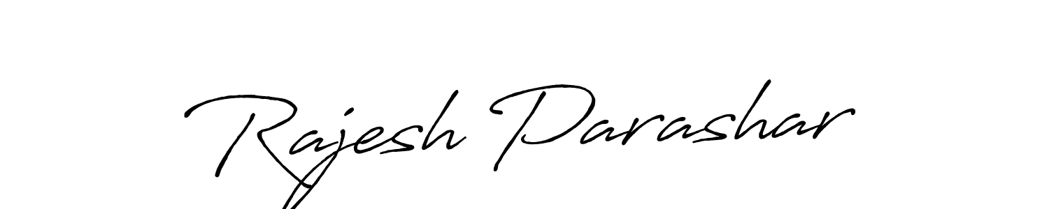 How to make Rajesh Parashar signature? Antro_Vectra_Bolder is a professional autograph style. Create handwritten signature for Rajesh Parashar name. Rajesh Parashar signature style 7 images and pictures png