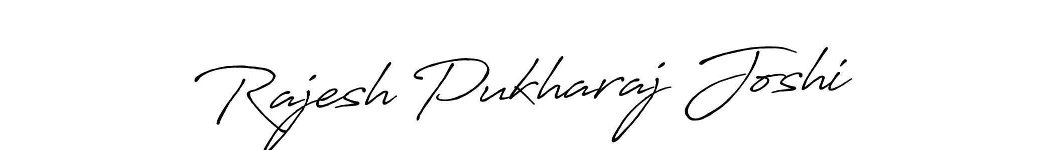 Make a beautiful signature design for name Rajesh Pukharaj Joshi. Use this online signature maker to create a handwritten signature for free. Rajesh Pukharaj Joshi signature style 7 images and pictures png