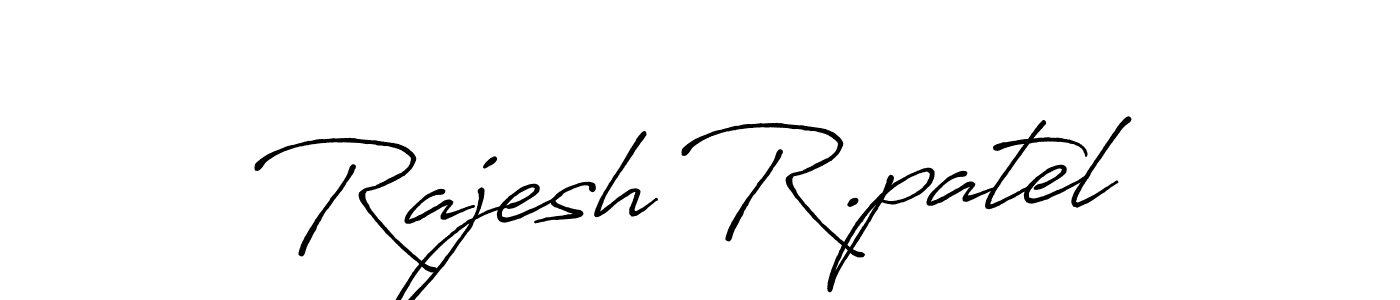 Make a beautiful signature design for name Rajesh R.patel. Use this online signature maker to create a handwritten signature for free. Rajesh R.patel signature style 7 images and pictures png