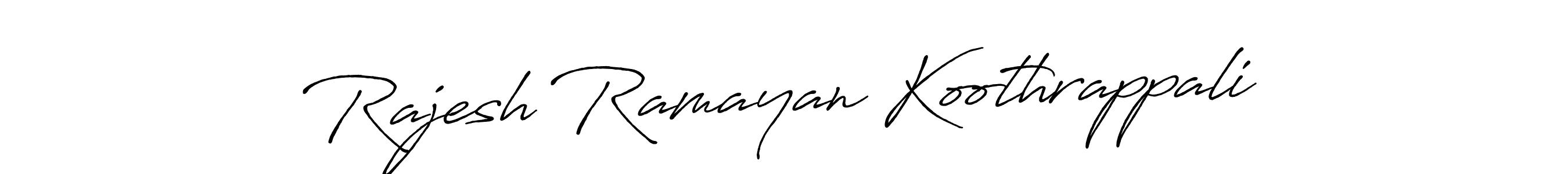 This is the best signature style for the Rajesh Ramayan Koothrappali name. Also you like these signature font (Antro_Vectra_Bolder). Mix name signature. Rajesh Ramayan Koothrappali signature style 7 images and pictures png