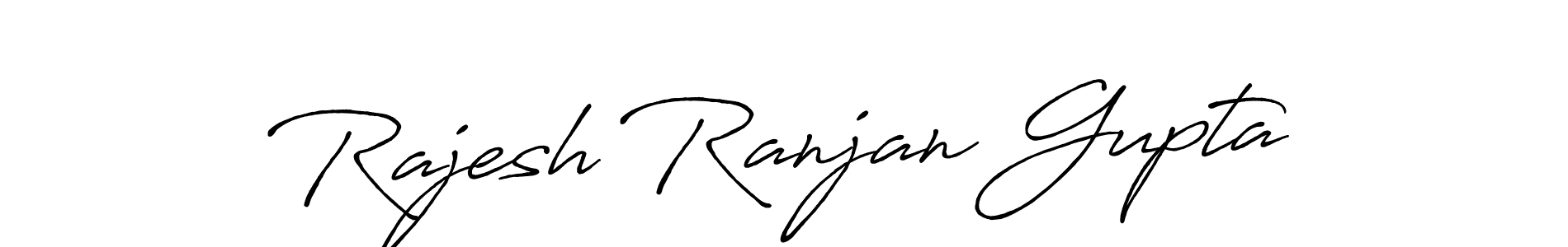 Rajesh Ranjan Gupta stylish signature style. Best Handwritten Sign (Antro_Vectra_Bolder) for my name. Handwritten Signature Collection Ideas for my name Rajesh Ranjan Gupta. Rajesh Ranjan Gupta signature style 7 images and pictures png