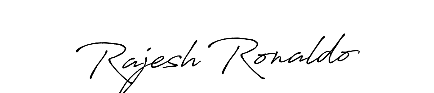 Use a signature maker to create a handwritten signature online. With this signature software, you can design (Antro_Vectra_Bolder) your own signature for name Rajesh Ronaldo. Rajesh Ronaldo signature style 7 images and pictures png