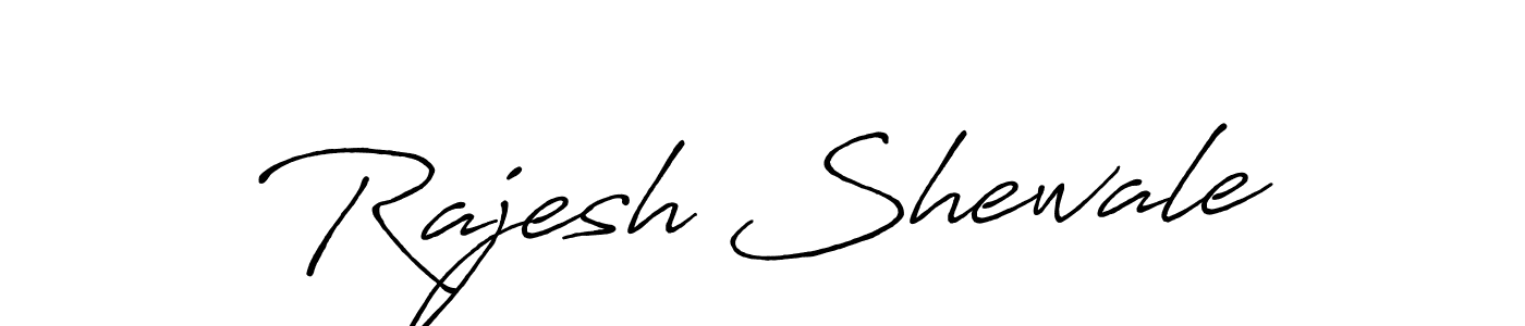 Antro_Vectra_Bolder is a professional signature style that is perfect for those who want to add a touch of class to their signature. It is also a great choice for those who want to make their signature more unique. Get Rajesh Shewale name to fancy signature for free. Rajesh Shewale signature style 7 images and pictures png