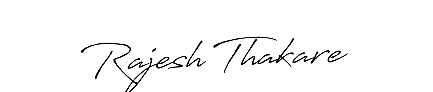 Also we have Rajesh Thakare name is the best signature style. Create professional handwritten signature collection using Antro_Vectra_Bolder autograph style. Rajesh Thakare signature style 7 images and pictures png