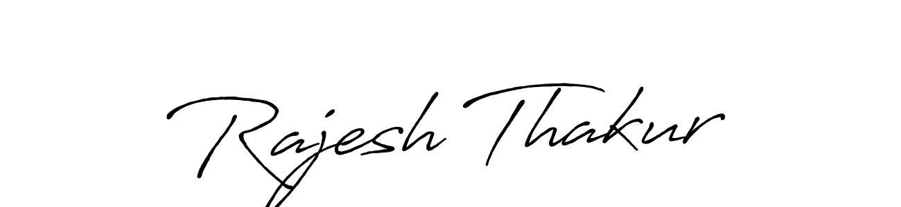 It looks lik you need a new signature style for name Rajesh Thakur. Design unique handwritten (Antro_Vectra_Bolder) signature with our free signature maker in just a few clicks. Rajesh Thakur signature style 7 images and pictures png