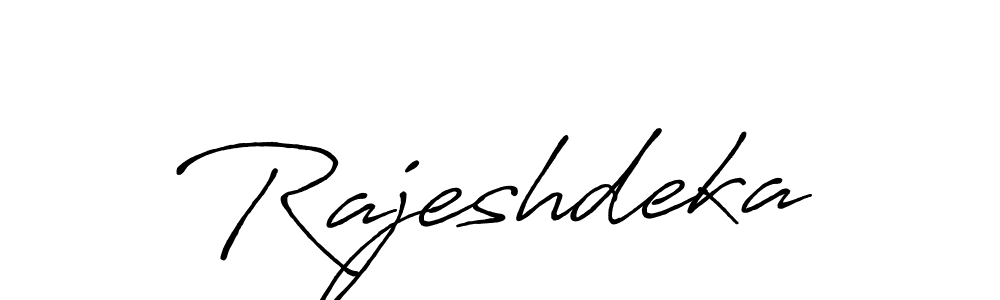 It looks lik you need a new signature style for name Rajeshdeka. Design unique handwritten (Antro_Vectra_Bolder) signature with our free signature maker in just a few clicks. Rajeshdeka signature style 7 images and pictures png