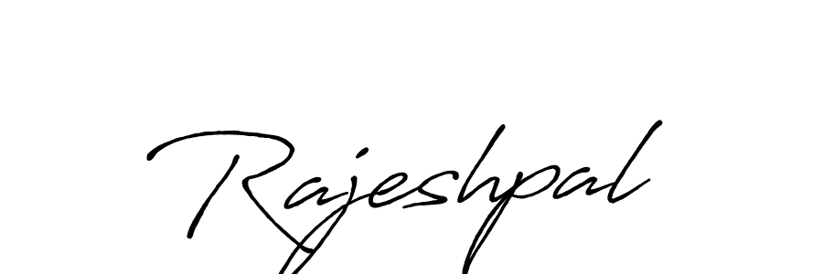Create a beautiful signature design for name Rajeshpal. With this signature (Antro_Vectra_Bolder) fonts, you can make a handwritten signature for free. Rajeshpal signature style 7 images and pictures png
