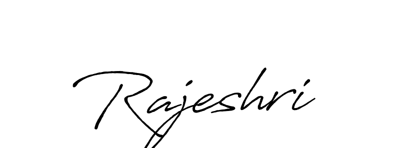 Use a signature maker to create a handwritten signature online. With this signature software, you can design (Antro_Vectra_Bolder) your own signature for name Rajeshri. Rajeshri signature style 7 images and pictures png