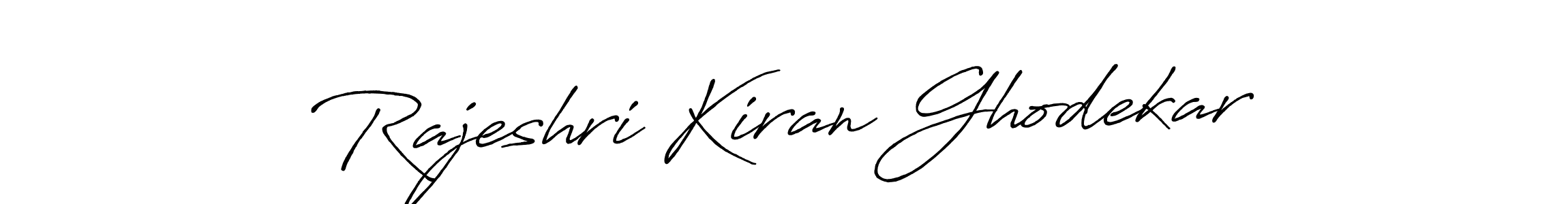 Use a signature maker to create a handwritten signature online. With this signature software, you can design (Antro_Vectra_Bolder) your own signature for name Rajeshri Kiran Ghodekar. Rajeshri Kiran Ghodekar signature style 7 images and pictures png