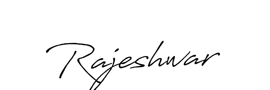 Antro_Vectra_Bolder is a professional signature style that is perfect for those who want to add a touch of class to their signature. It is also a great choice for those who want to make their signature more unique. Get Rajeshwar name to fancy signature for free. Rajeshwar signature style 7 images and pictures png