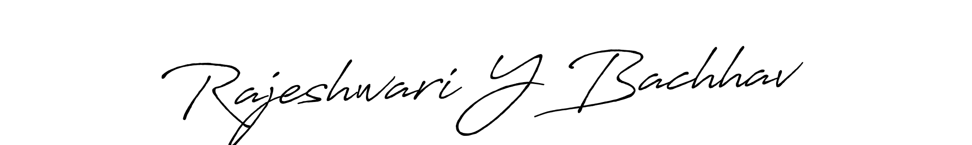 Here are the top 10 professional signature styles for the name Rajeshwari Y Bachhav. These are the best autograph styles you can use for your name. Rajeshwari Y Bachhav signature style 7 images and pictures png