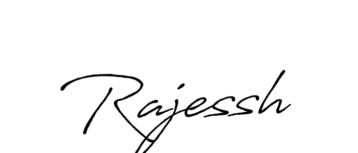 How to make Rajessh signature? Antro_Vectra_Bolder is a professional autograph style. Create handwritten signature for Rajessh name. Rajessh signature style 7 images and pictures png