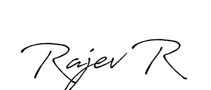 Make a short Rajev R signature style. Manage your documents anywhere anytime using Antro_Vectra_Bolder. Create and add eSignatures, submit forms, share and send files easily. Rajev R signature style 7 images and pictures png