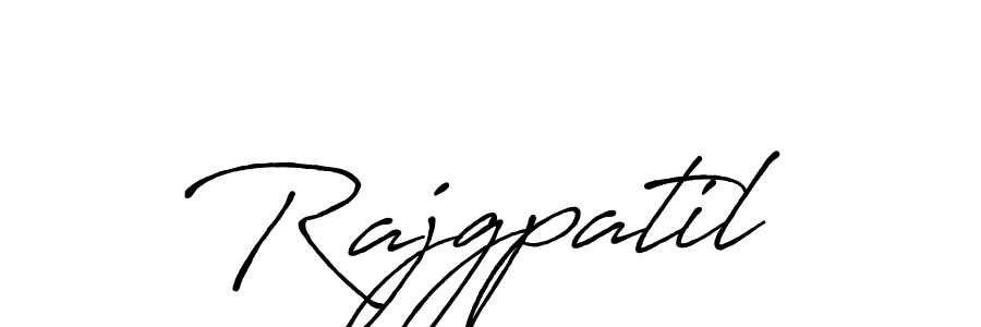 Make a beautiful signature design for name Rajgpatil. With this signature (Antro_Vectra_Bolder) style, you can create a handwritten signature for free. Rajgpatil signature style 7 images and pictures png