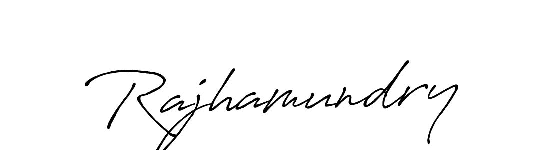 Rajhamundry stylish signature style. Best Handwritten Sign (Antro_Vectra_Bolder) for my name. Handwritten Signature Collection Ideas for my name Rajhamundry. Rajhamundry signature style 7 images and pictures png