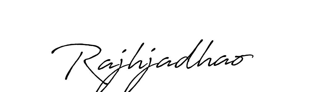 Design your own signature with our free online signature maker. With this signature software, you can create a handwritten (Antro_Vectra_Bolder) signature for name Rajhjadhao. Rajhjadhao signature style 7 images and pictures png