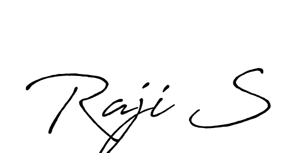 Antro_Vectra_Bolder is a professional signature style that is perfect for those who want to add a touch of class to their signature. It is also a great choice for those who want to make their signature more unique. Get Raji S name to fancy signature for free. Raji S signature style 7 images and pictures png
