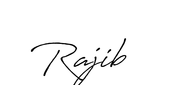 It looks lik you need a new signature style for name Rajib . Design unique handwritten (Antro_Vectra_Bolder) signature with our free signature maker in just a few clicks. Rajib  signature style 7 images and pictures png