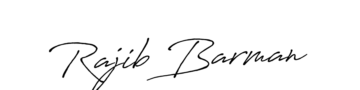 Make a beautiful signature design for name Rajib Barman. With this signature (Antro_Vectra_Bolder) style, you can create a handwritten signature for free. Rajib Barman signature style 7 images and pictures png