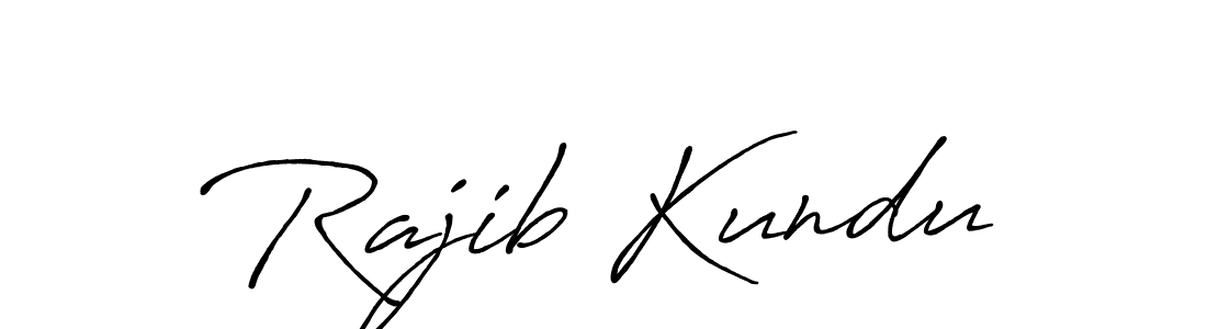 How to make Rajib Kundu signature? Antro_Vectra_Bolder is a professional autograph style. Create handwritten signature for Rajib Kundu name. Rajib Kundu signature style 7 images and pictures png