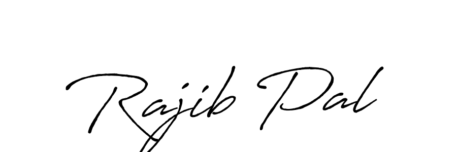 How to make Rajib Pal name signature. Use Antro_Vectra_Bolder style for creating short signs online. This is the latest handwritten sign. Rajib Pal signature style 7 images and pictures png