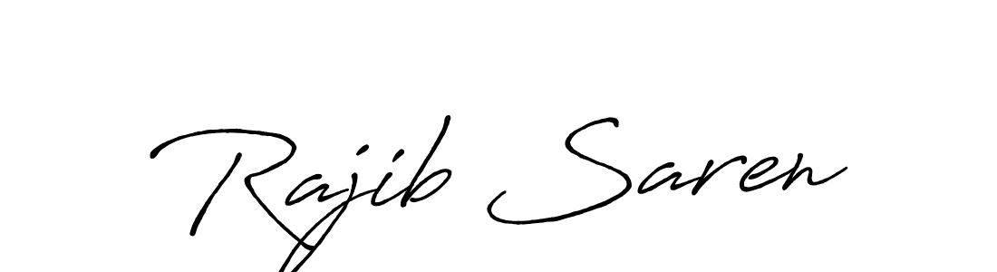 Also You can easily find your signature by using the search form. We will create Rajib Saren name handwritten signature images for you free of cost using Antro_Vectra_Bolder sign style. Rajib Saren signature style 7 images and pictures png