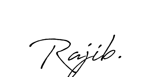 if you are searching for the best signature style for your name Rajib.. so please give up your signature search. here we have designed multiple signature styles  using Antro_Vectra_Bolder. Rajib. signature style 7 images and pictures png