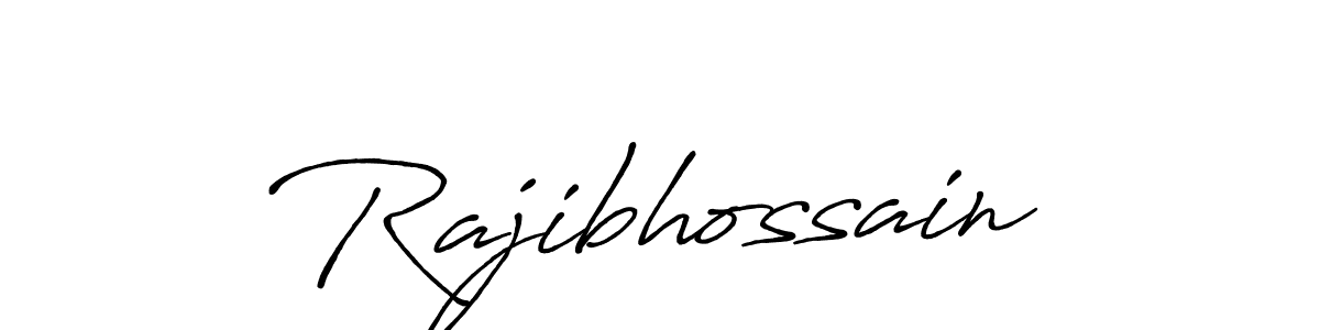 Antro_Vectra_Bolder is a professional signature style that is perfect for those who want to add a touch of class to their signature. It is also a great choice for those who want to make their signature more unique. Get Rajibhossain name to fancy signature for free. Rajibhossain signature style 7 images and pictures png