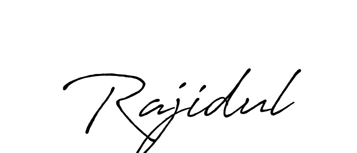 Antro_Vectra_Bolder is a professional signature style that is perfect for those who want to add a touch of class to their signature. It is also a great choice for those who want to make their signature more unique. Get Rajidul name to fancy signature for free. Rajidul signature style 7 images and pictures png