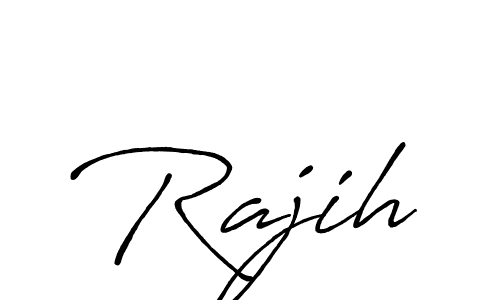 Also we have Rajih name is the best signature style. Create professional handwritten signature collection using Antro_Vectra_Bolder autograph style. Rajih signature style 7 images and pictures png