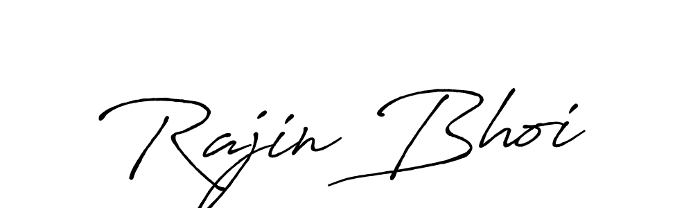 You can use this online signature creator to create a handwritten signature for the name Rajin Bhoi. This is the best online autograph maker. Rajin Bhoi signature style 7 images and pictures png