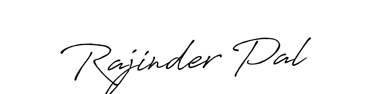 Rajinder Pal stylish signature style. Best Handwritten Sign (Antro_Vectra_Bolder) for my name. Handwritten Signature Collection Ideas for my name Rajinder Pal. Rajinder Pal signature style 7 images and pictures png