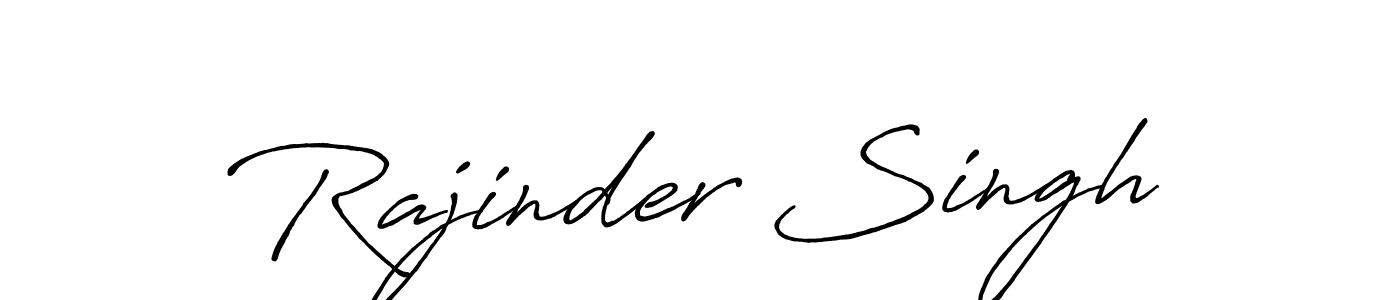 How to make Rajinder Singh signature? Antro_Vectra_Bolder is a professional autograph style. Create handwritten signature for Rajinder Singh name. Rajinder Singh signature style 7 images and pictures png