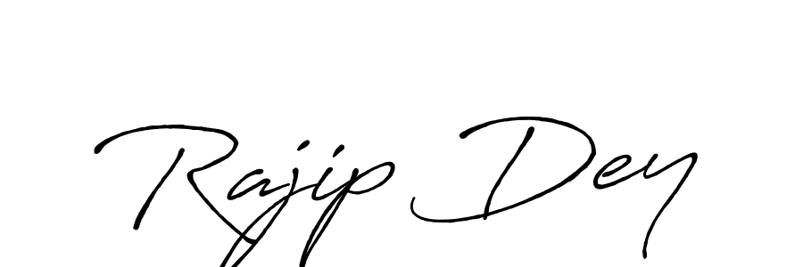 Create a beautiful signature design for name Rajip Dey. With this signature (Antro_Vectra_Bolder) fonts, you can make a handwritten signature for free. Rajip Dey signature style 7 images and pictures png
