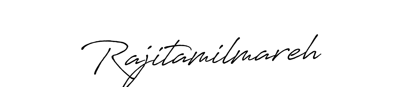 How to make Rajitamilmareh signature? Antro_Vectra_Bolder is a professional autograph style. Create handwritten signature for Rajitamilmareh name. Rajitamilmareh signature style 7 images and pictures png