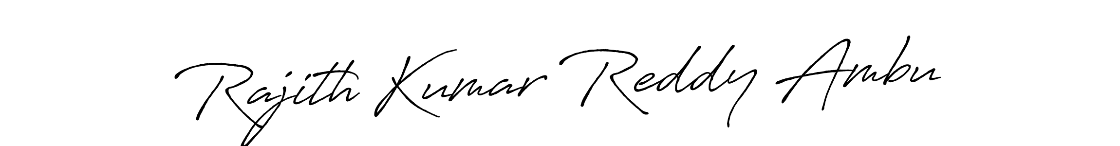 Once you've used our free online signature maker to create your best signature Antro_Vectra_Bolder style, it's time to enjoy all of the benefits that Rajith Kumar Reddy Ambu name signing documents. Rajith Kumar Reddy Ambu signature style 7 images and pictures png