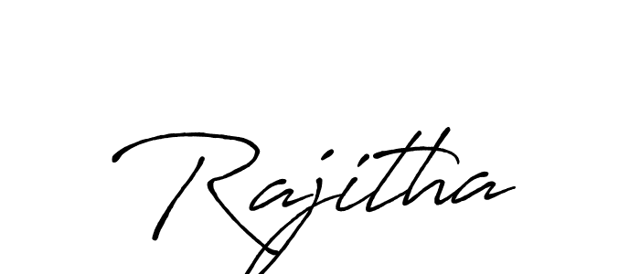 Make a beautiful signature design for name Rajitha. Use this online signature maker to create a handwritten signature for free. Rajitha signature style 7 images and pictures png