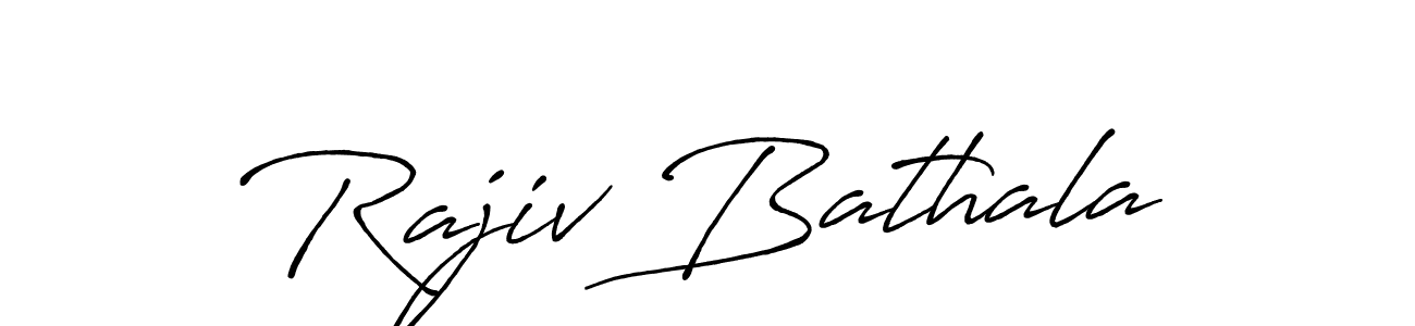 It looks lik you need a new signature style for name Rajiv Bathala. Design unique handwritten (Antro_Vectra_Bolder) signature with our free signature maker in just a few clicks. Rajiv Bathala signature style 7 images and pictures png