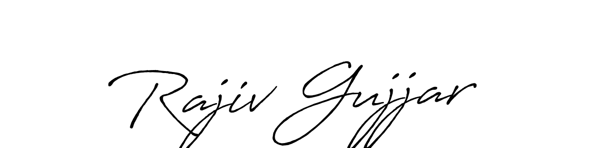 Also You can easily find your signature by using the search form. We will create Rajiv Gujjar name handwritten signature images for you free of cost using Antro_Vectra_Bolder sign style. Rajiv Gujjar signature style 7 images and pictures png