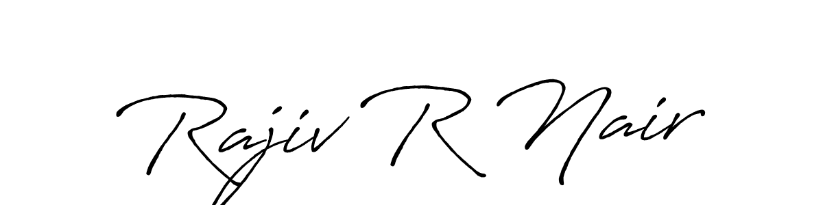 Once you've used our free online signature maker to create your best signature Antro_Vectra_Bolder style, it's time to enjoy all of the benefits that Rajiv R Nair name signing documents. Rajiv R Nair signature style 7 images and pictures png