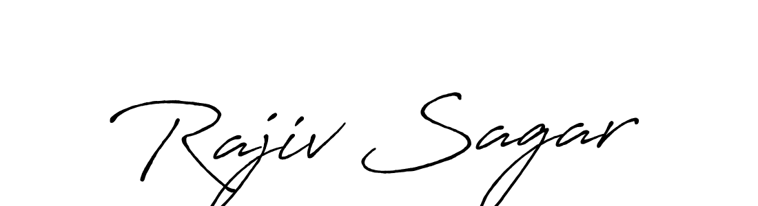 Use a signature maker to create a handwritten signature online. With this signature software, you can design (Antro_Vectra_Bolder) your own signature for name Rajiv Sagar. Rajiv Sagar signature style 7 images and pictures png