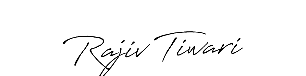 You should practise on your own different ways (Antro_Vectra_Bolder) to write your name (Rajiv Tiwari) in signature. don't let someone else do it for you. Rajiv Tiwari signature style 7 images and pictures png