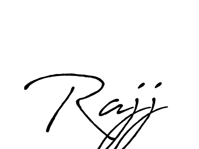 Similarly Antro_Vectra_Bolder is the best handwritten signature design. Signature creator online .You can use it as an online autograph creator for name Rajj. Rajj signature style 7 images and pictures png