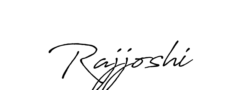 Rajjoshi stylish signature style. Best Handwritten Sign (Antro_Vectra_Bolder) for my name. Handwritten Signature Collection Ideas for my name Rajjoshi. Rajjoshi signature style 7 images and pictures png